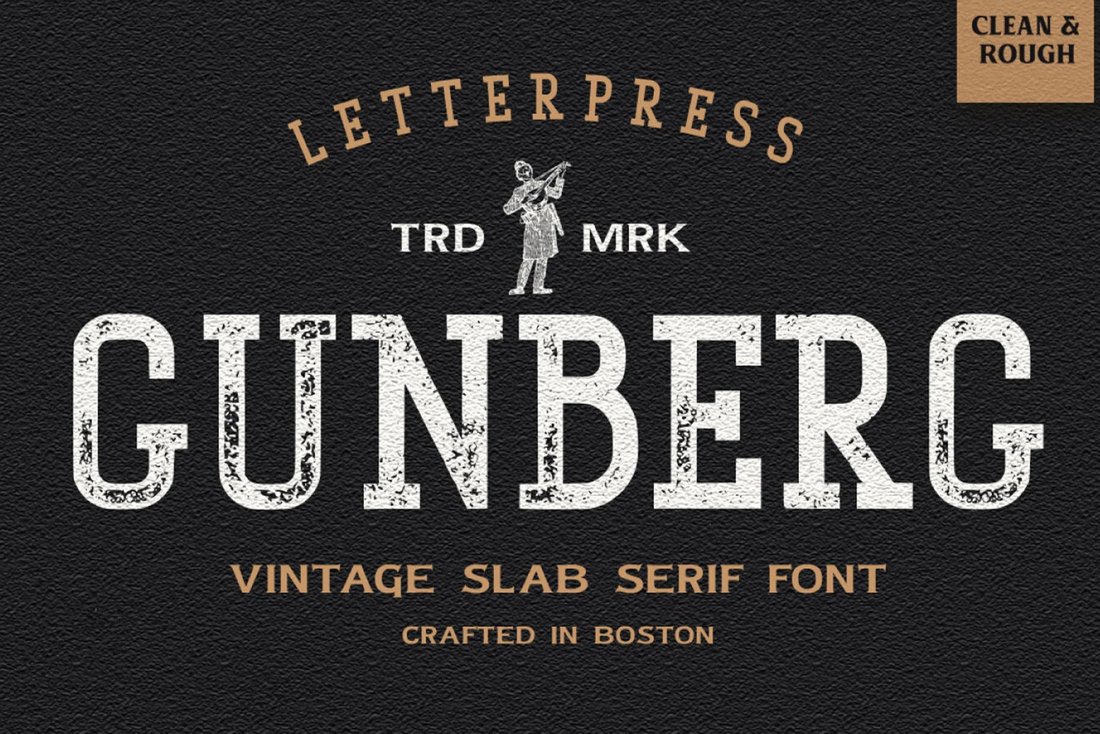 Gunberg - Free Western Font