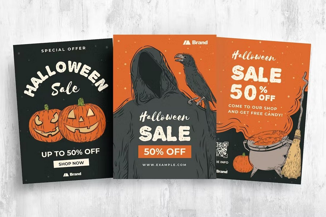 Halloween Sale Flyer Templates