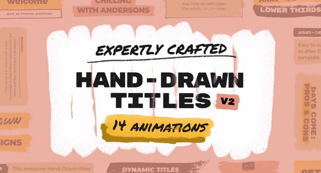 Hand Drawn Brush Titles Final Cut Pro Text Effects