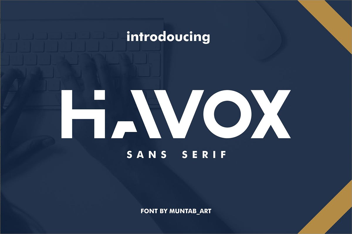 Havox - Modern Font