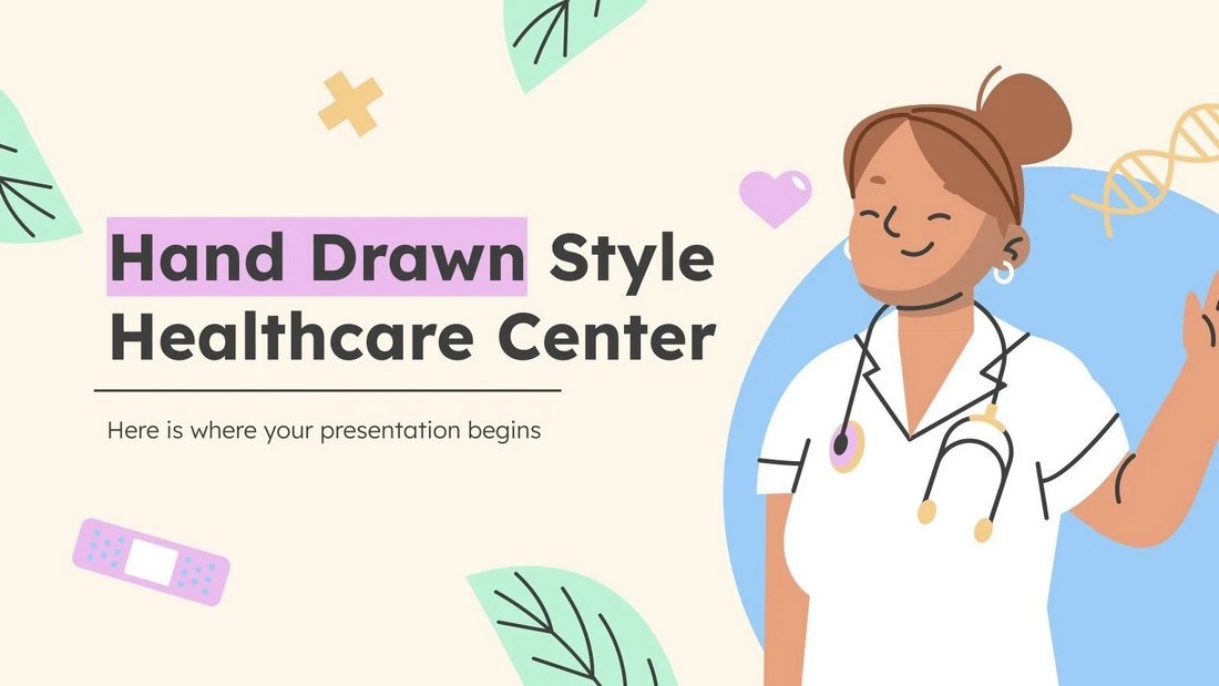 Healthcare Center - Free Medical PowerPoint Template