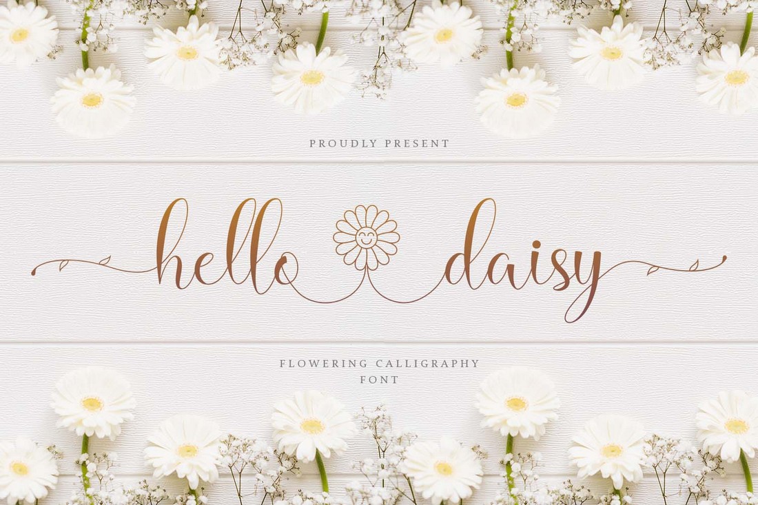 Hello Daisy - Free Wedding Script Font