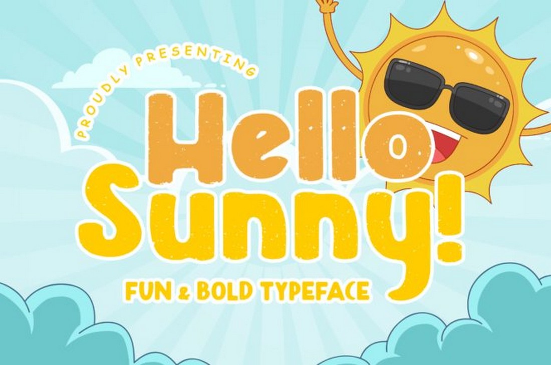 Hello Sunny - Free Kids Font