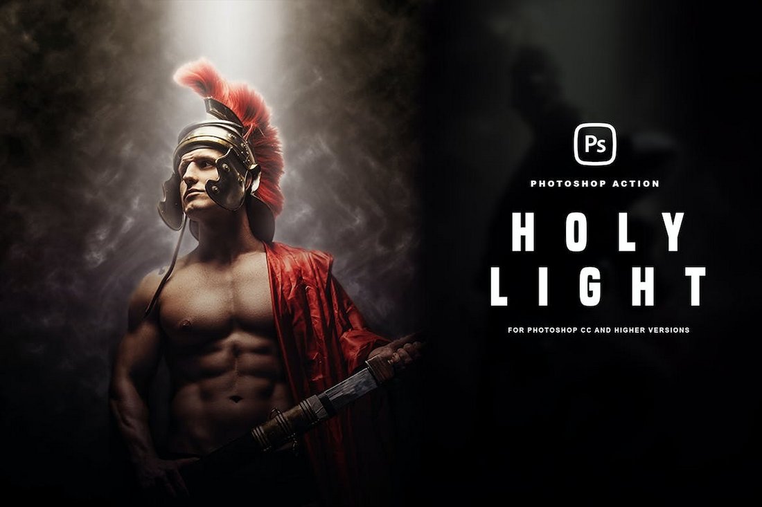 Holy Light Photoshop Action