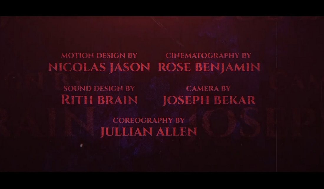 Horror Movie Premiere Pro End Credits Template