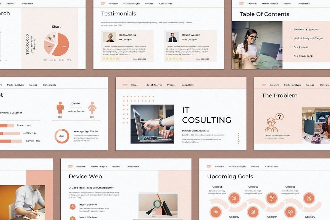 IT Consulting PowerPoint Presentation Template