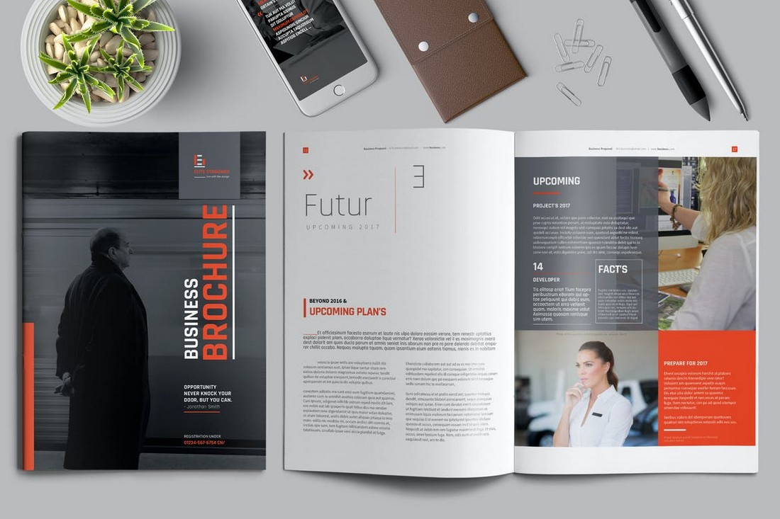 Image-Centric Brochure template