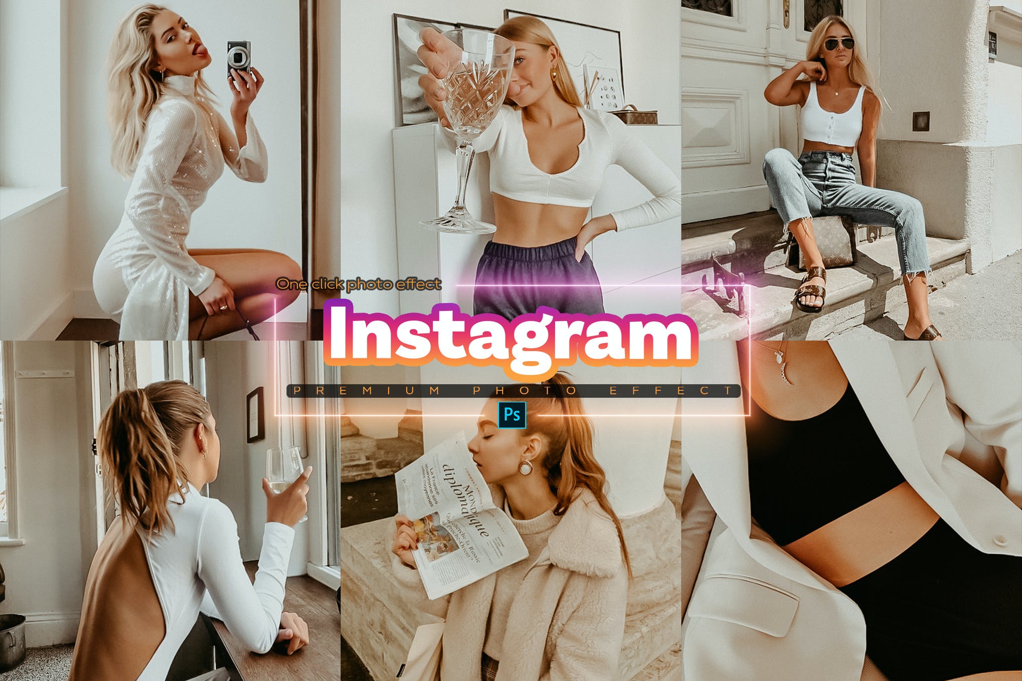 Instagram Photoshop Actions