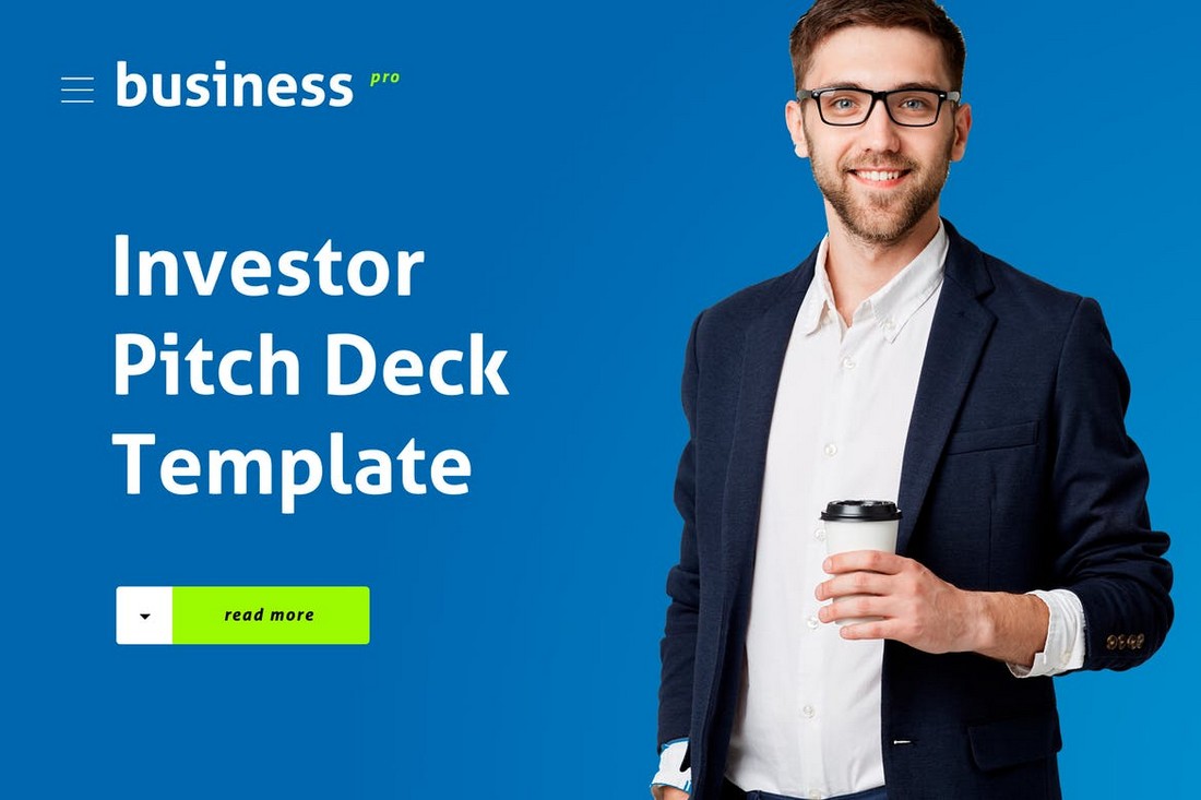 Investor Pitch Deck PowerPoint Template