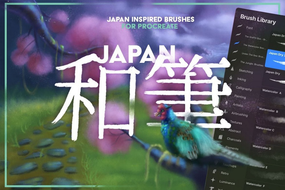 Japan - Professional Procreate Brushes