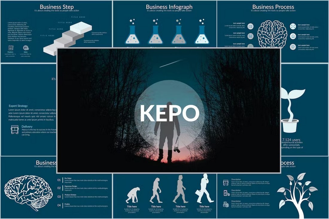 KEPO - Multipurpose Interactive Powerpoint Template