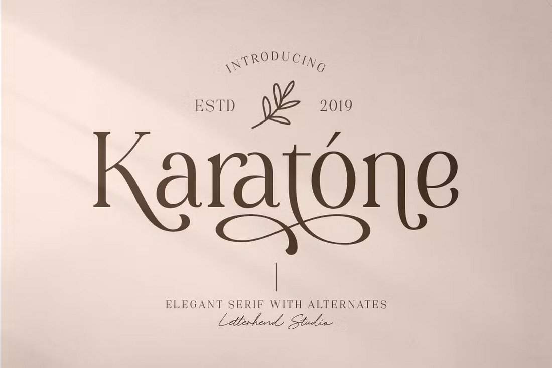 Karatone - Serif Elegant Font