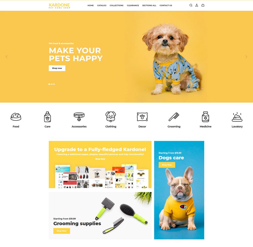 Kardone - Free Shopify eCommerce Theme