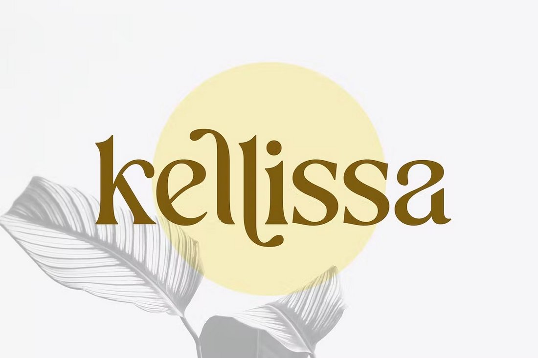 Kellissa - Elegant Font for Business Logos