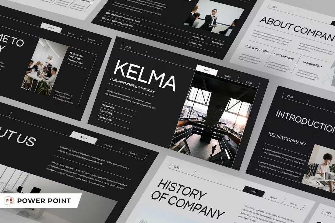 Kelma - Marketing Presentation PPT Templates