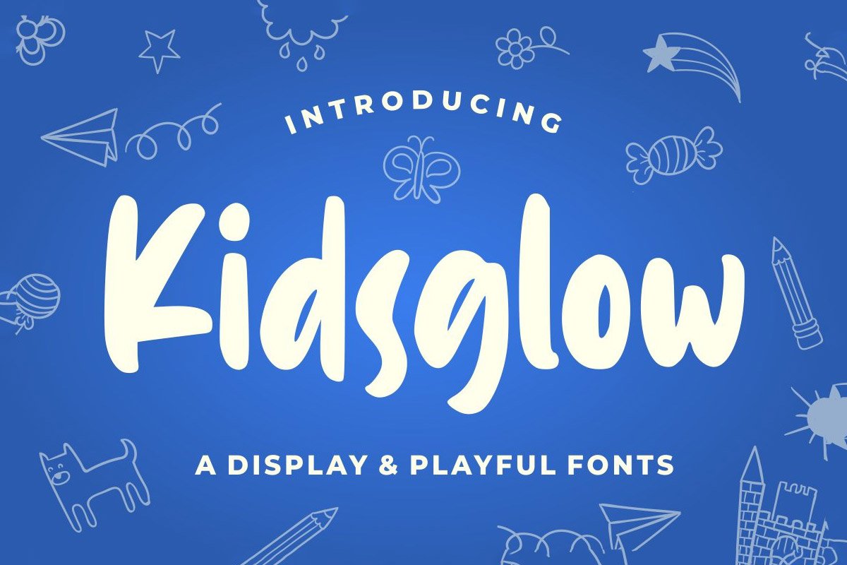 Kids Handwriting Typeface