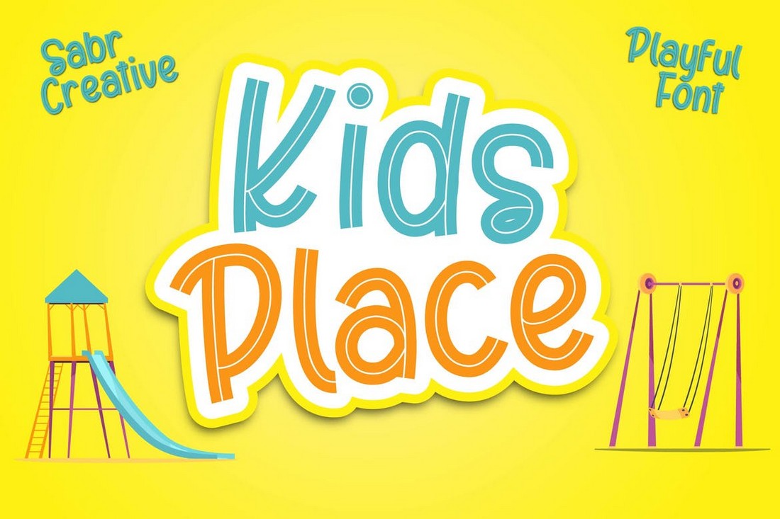 Kids Place - Fun Childrens Font