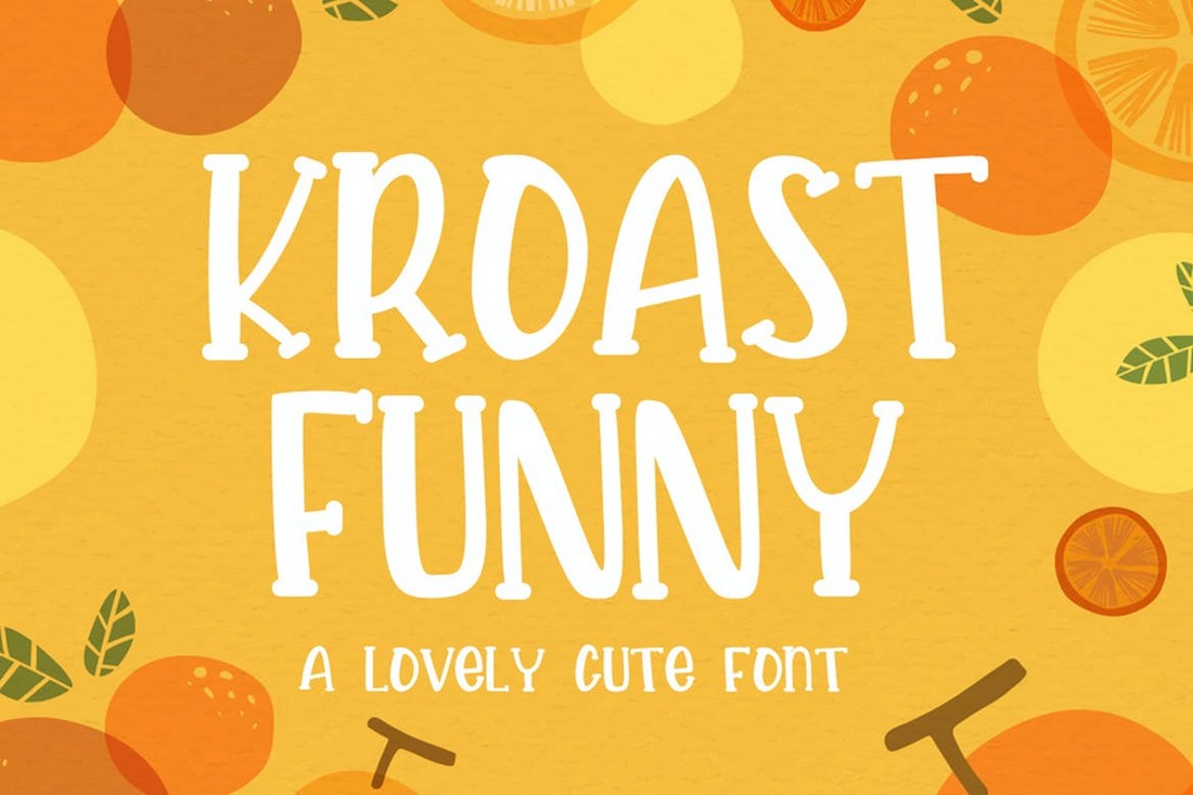 Kroast - Fun & Quirky Cricut Font