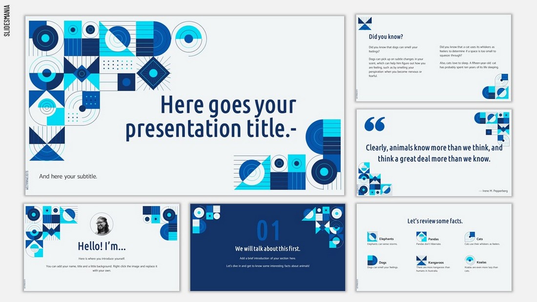 Lane - Free Creative Google Slides Template