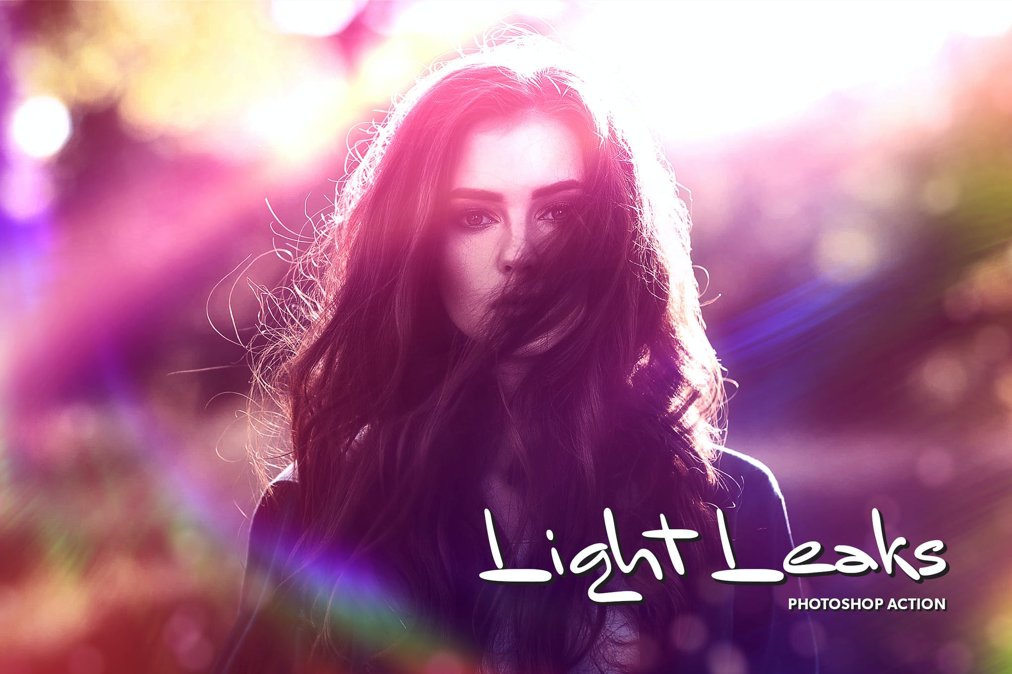 Light Leaks Photoshop Actions