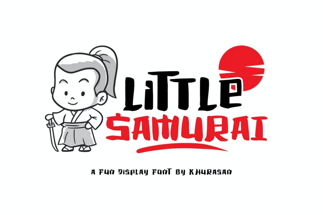 Little Samurai - Cute Japanese Font