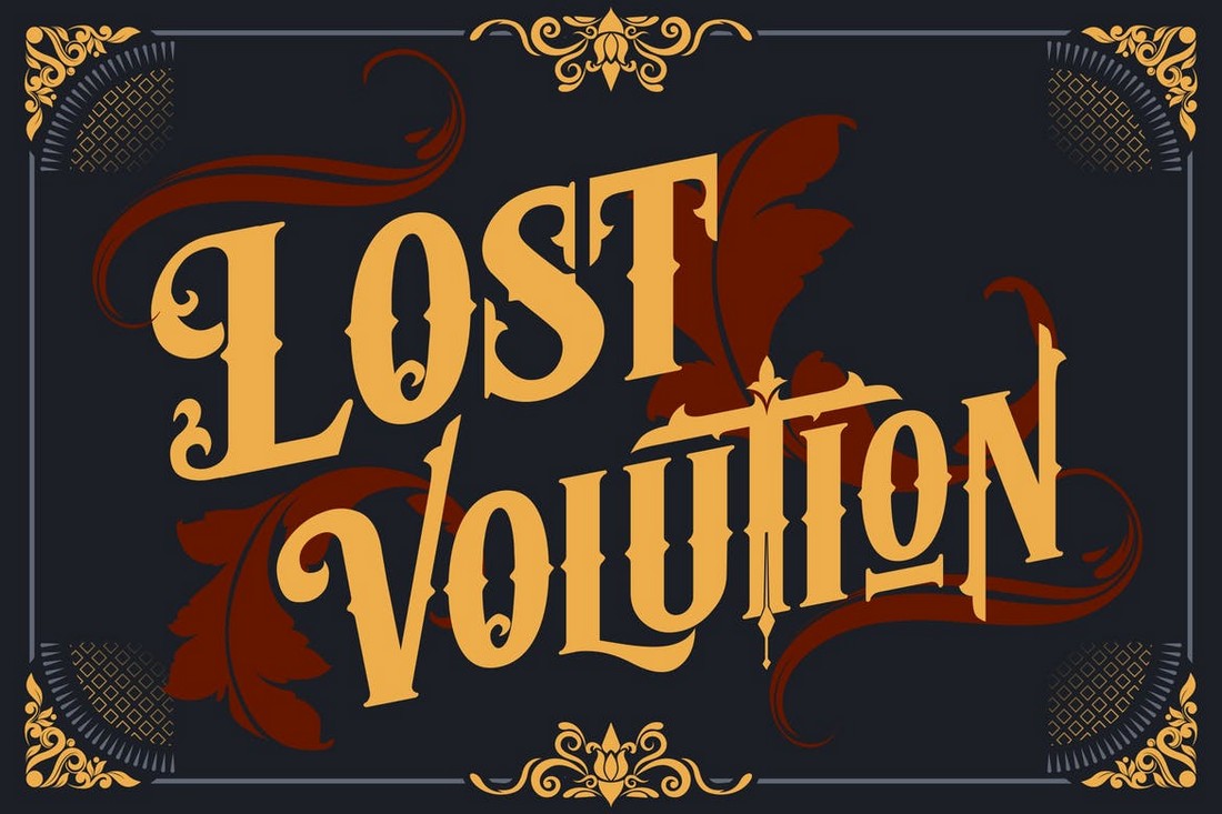 Lost Volution - Font Art Nouveau