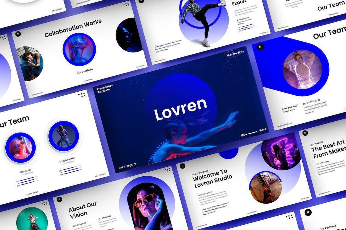 Lovren - Business Google Slide Template