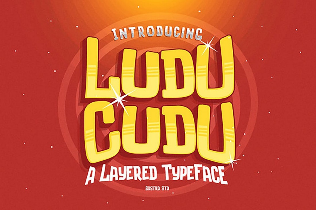 Ludu Cudu - Fun Child Font