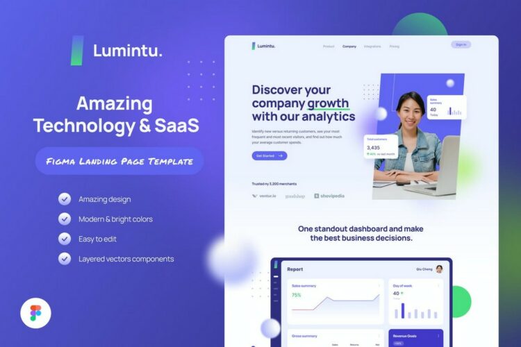 30+ Best Figma Landing Pages Templates, Wireframes & UI Kits - Theme Junkie
