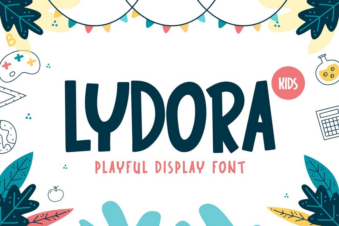 Lydora - Playful Kids Display Font