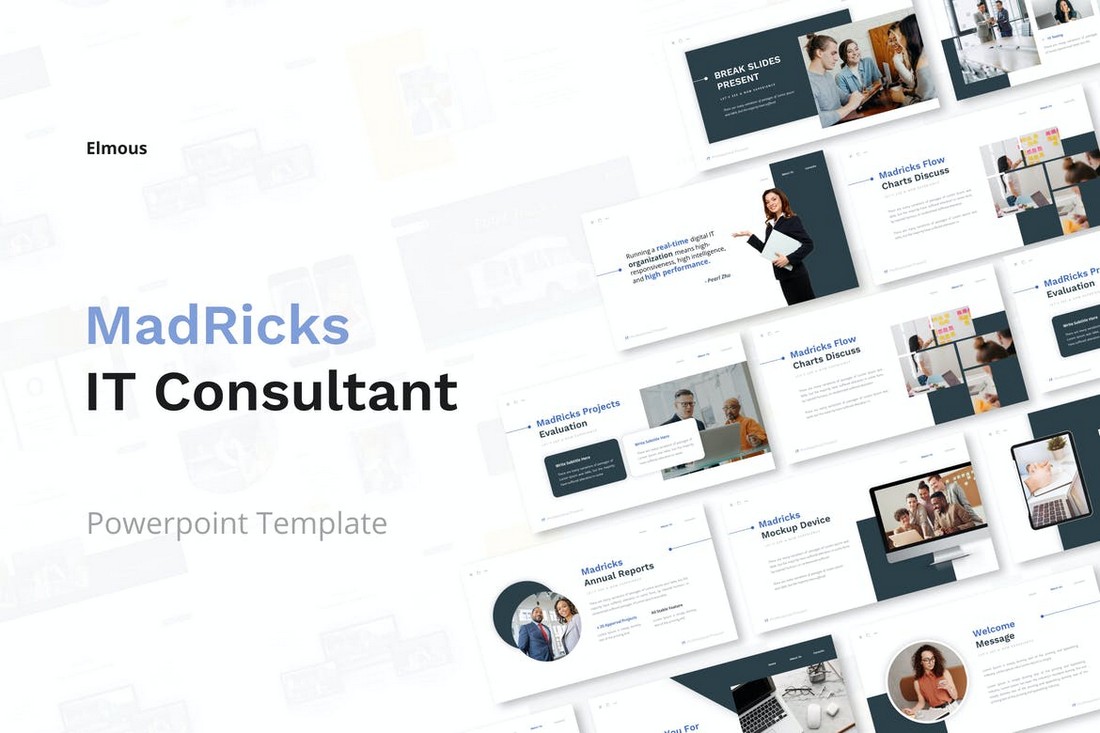 MadRicks - IT Consultant Powerpoint Presentation