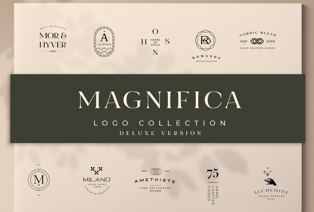 Magnifica - Free Logo Badge Templates