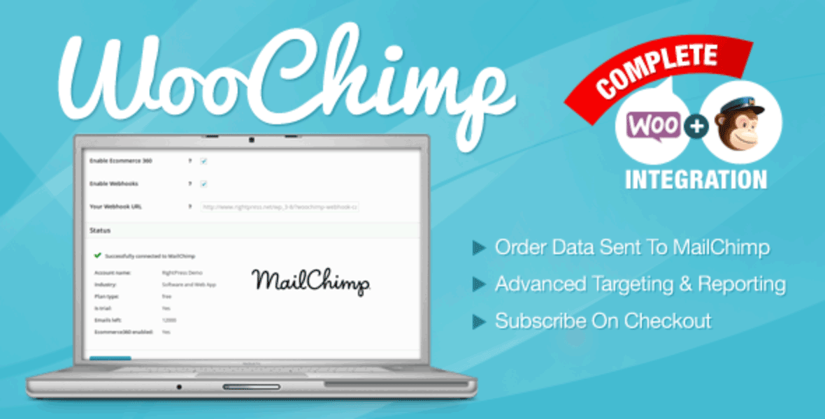 MailChimp WordPress Plugins WooChimp