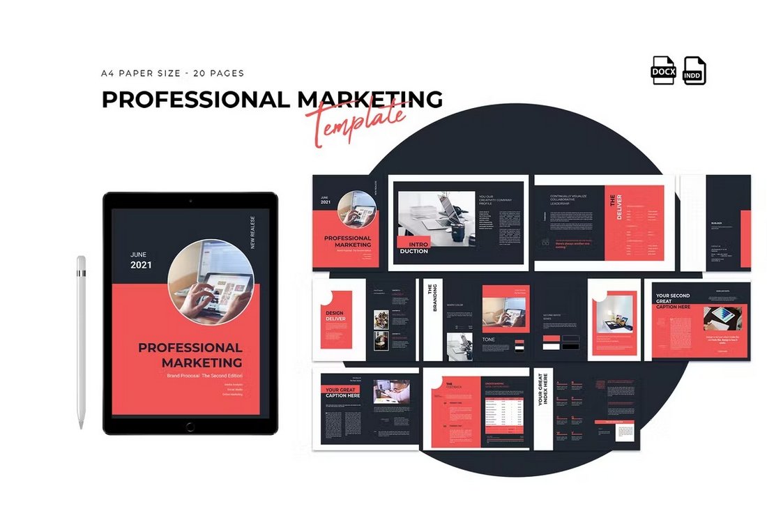 Marketing Business Brochure Template