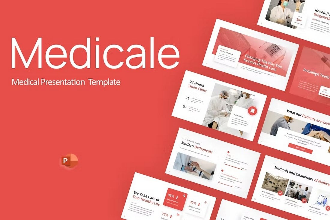 Medicale - Modern Medical PowerPoint Template