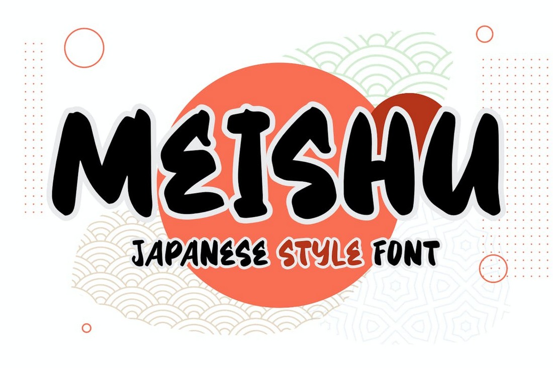 Meishu - Japanese-Style Font