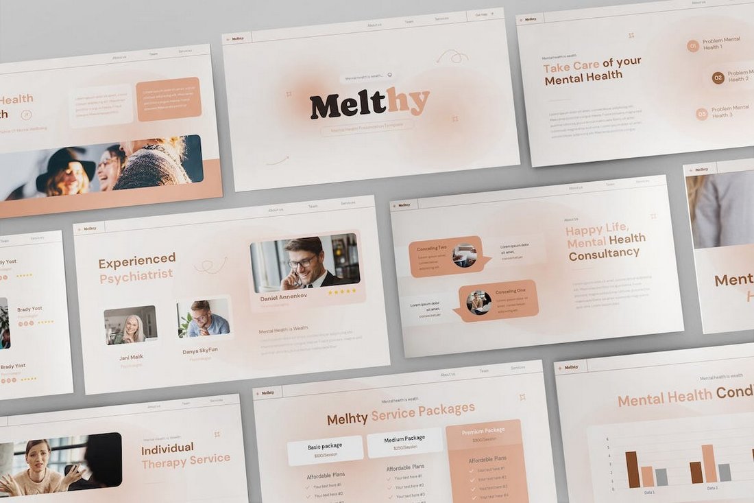 Melthy - Elegant PowerPoint Presentation Template