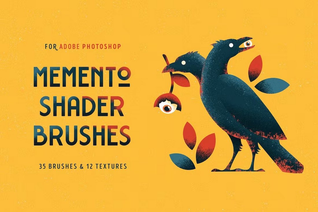 Memento - Shader & Texture Brushes for Photoshop