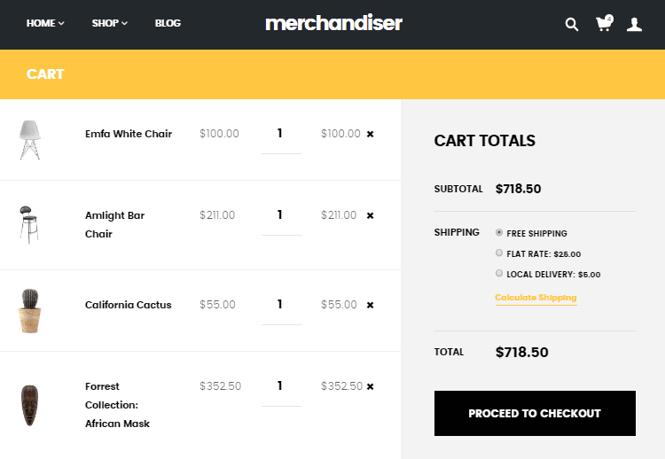 Merchandiser Review Checkout