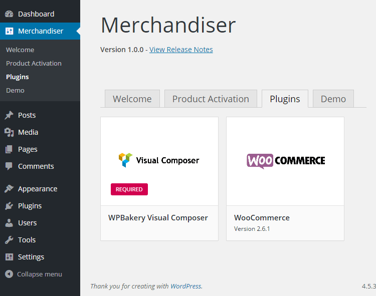 Merchandiser Review Setup Plugins