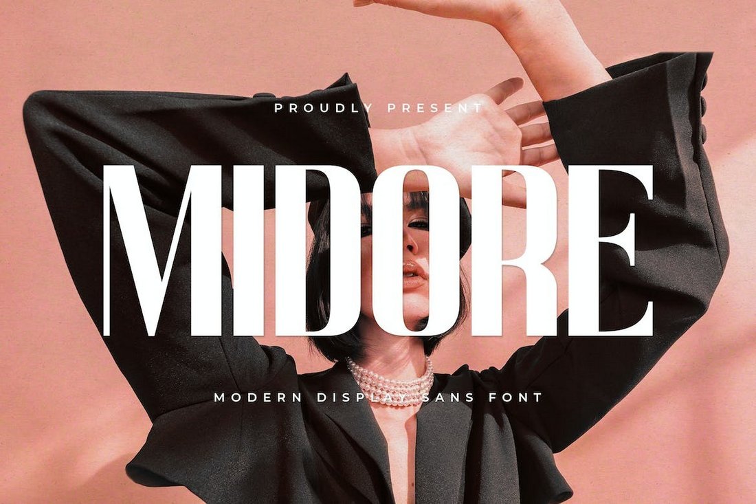 Midore - Elegant Font for Signs & Posters