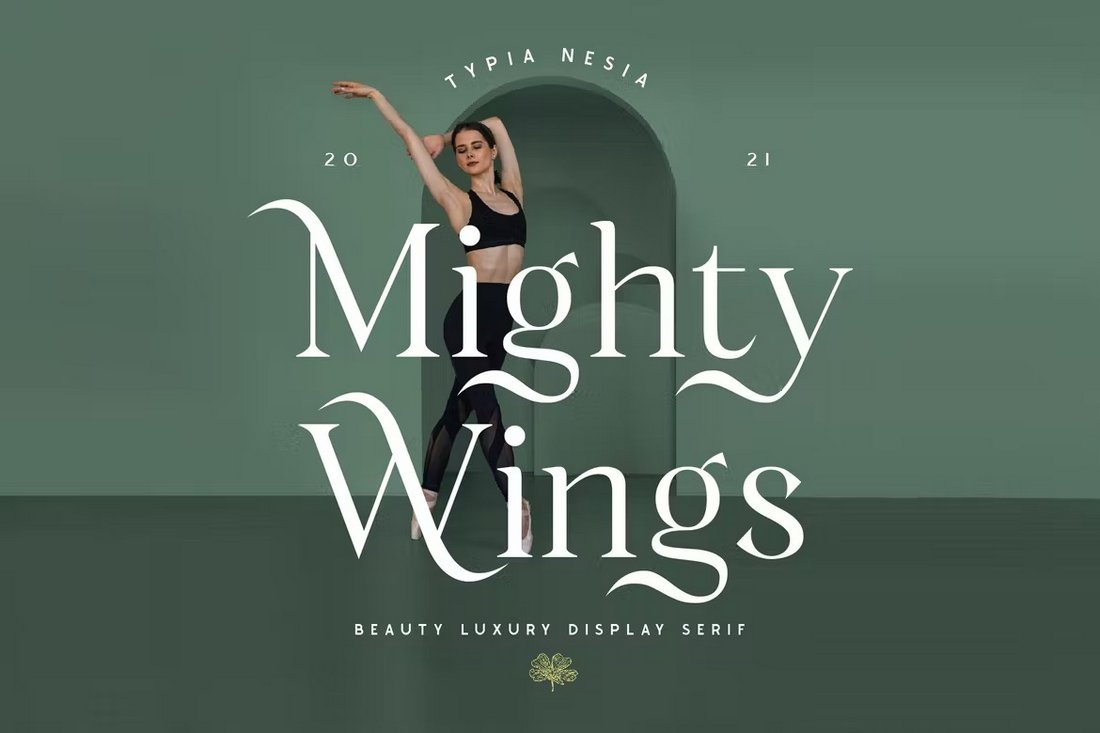 Mighty Wings - Elegant Display Serif Font