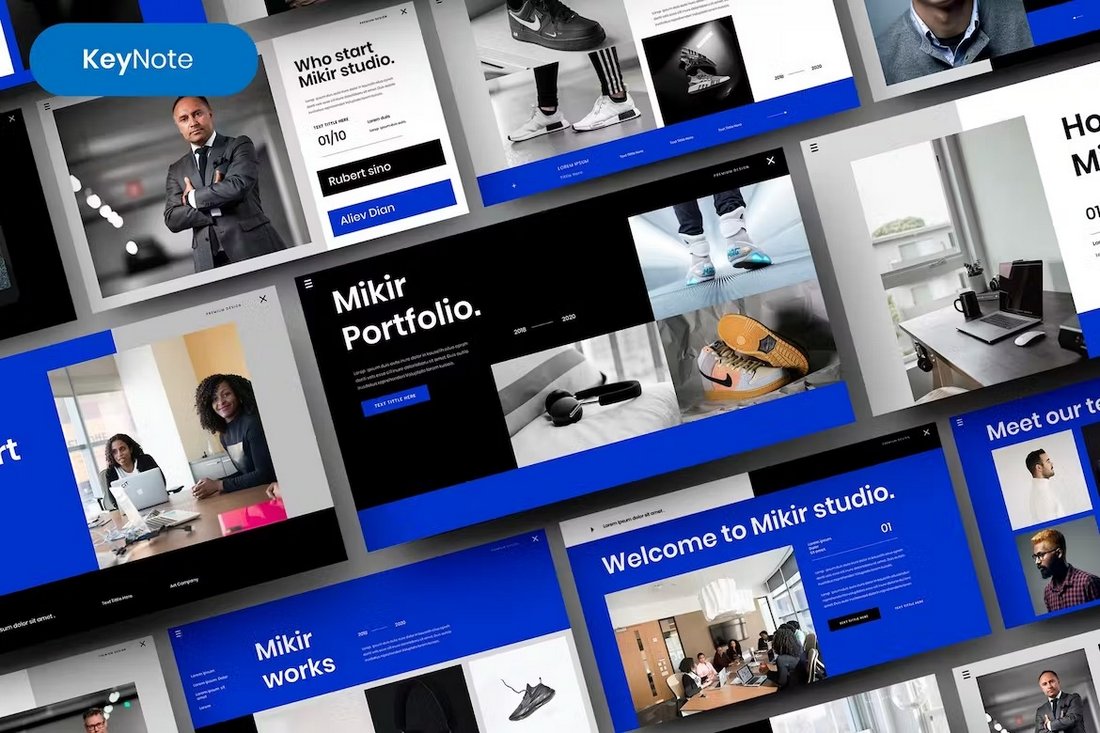 Mikir – Business Keynote Template