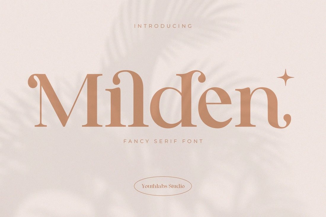 Milden - Free Classy Serif Font