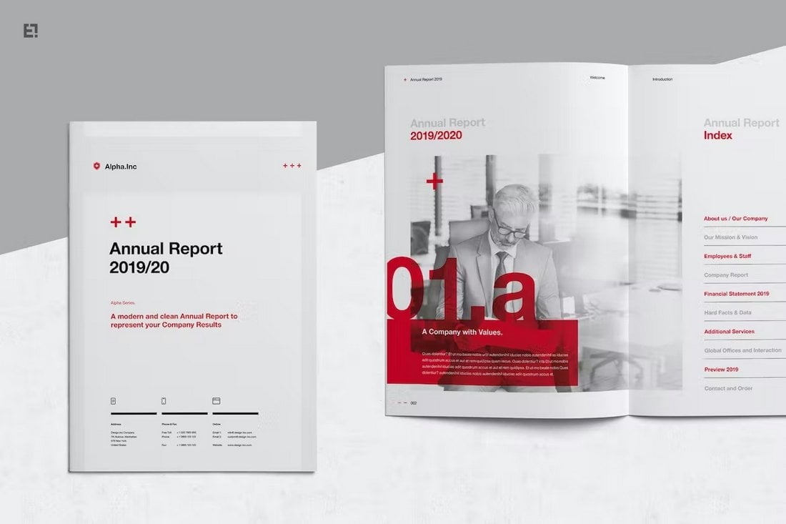 Minimal Annual Report Template for Charities