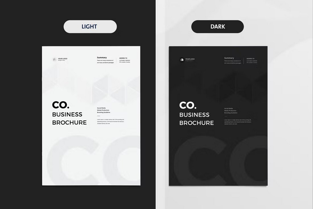 Minimal Business Brochure Template