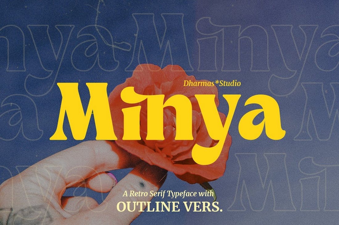 Minya - Trendy Rustic Font