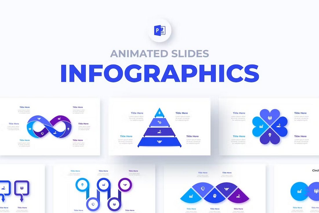 Modern Animated PowerPoint Infographic Templates