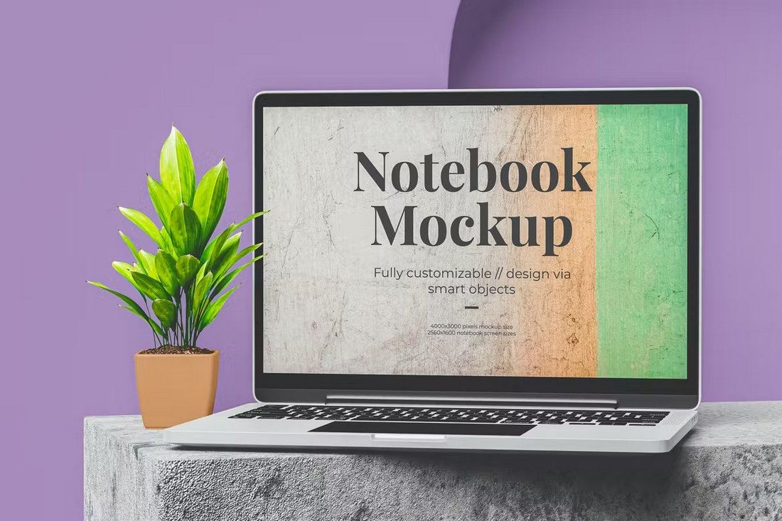 Modern Laptop Mockup Template