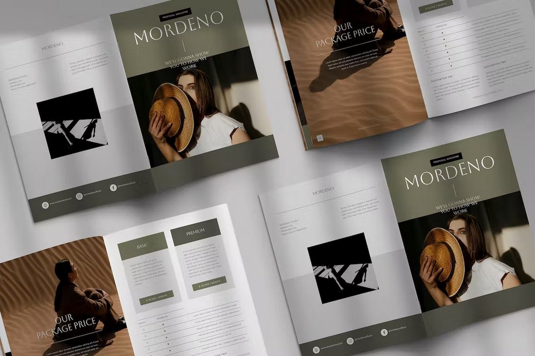 Moderno - Project Proposal Template